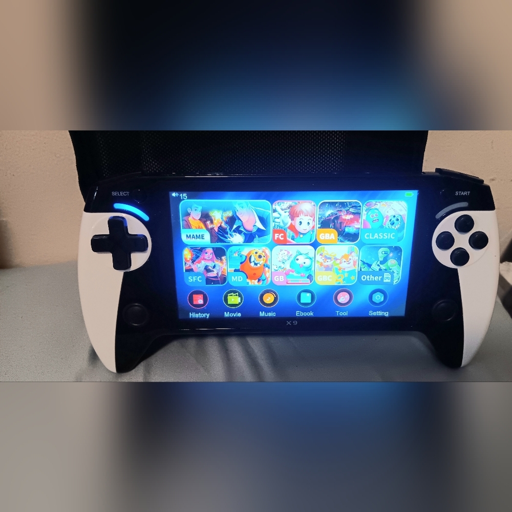 X9 Retro Handheld Gaming Console - Black
